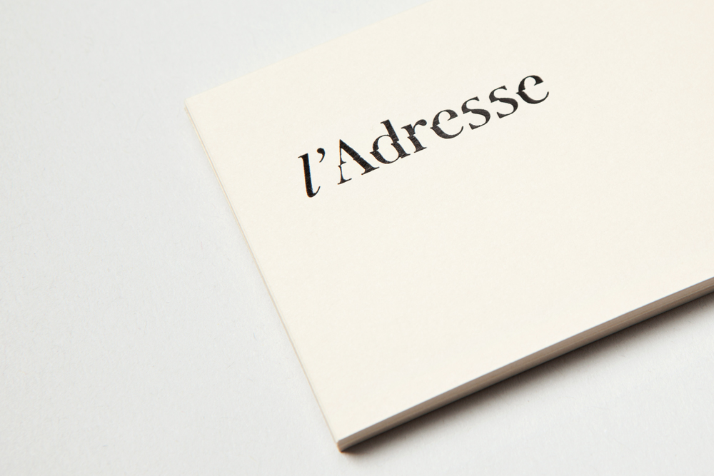 L’Adresse